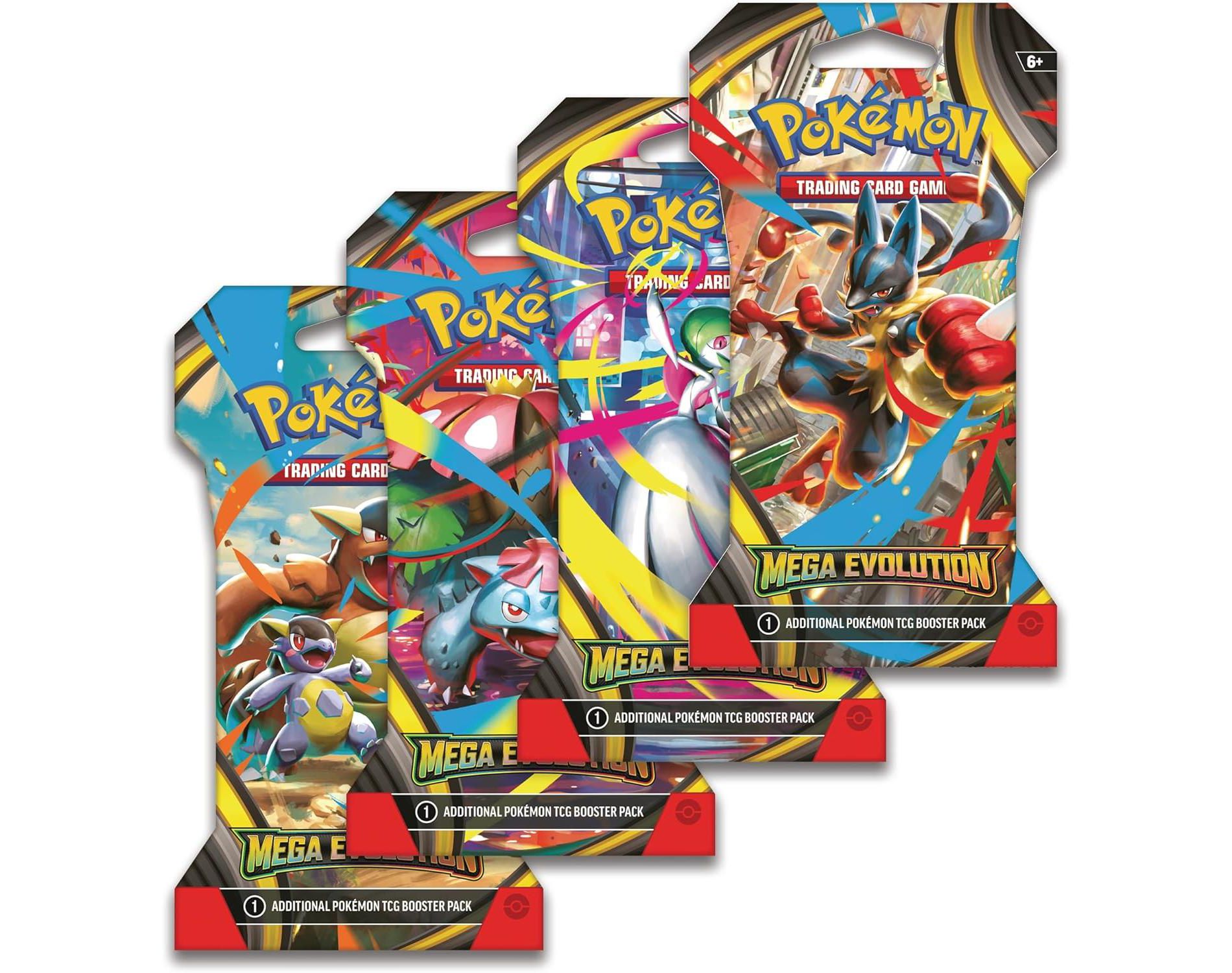 Pokemon TCG: Mega Evolution Booster Pack Lot - 8 Packs