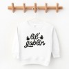 Lil' Goblin Ghosts - Toddler Graphic Sweatshirt and Youth Graphic Sweatshirt - 2 of 3