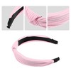 Unique Bargains Textured Cotton Knot Headband Soft Hairband for Women 1.3 Inch Wide 1Pcs - 3 of 4