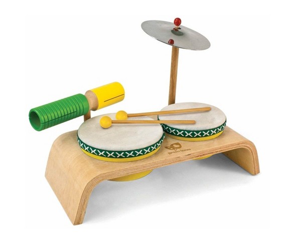 Hohner Green Tones Beginner Drum Set