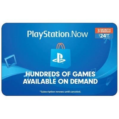 playstation 3 month membership card