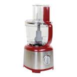 Kenmore 11-Cup Food Processor and Vegetable Chopper - Red/Silver