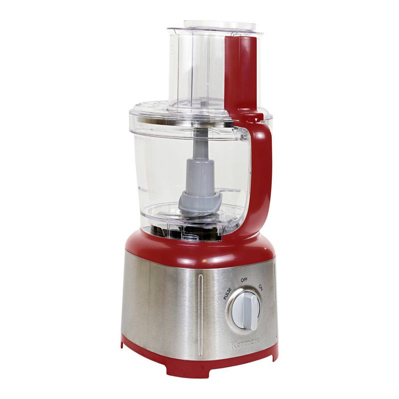 Kenmore 11-Cup Food Processor and Vegetable Chopper - Red/Silver, 1 of 7