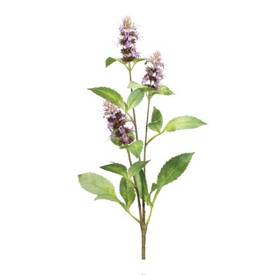 Melrose Buddleia Floral Stem (Set of 6)
