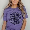Simply Sage Market Women's Trick Or Treat Web Short Sleeve Graphic Tee - 2 of 4