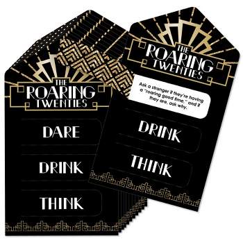 Roaring 20s Wall Signs Decorations Kit 30 ct