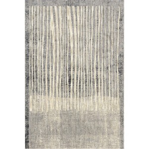 Nuloom Emely Modern Striped Indoor Area Rug, 4' x 6', Grey - 1 of 4
