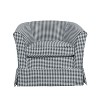 NicBex Accent Chair Swivel Chair with Loose Cover Lounge Chair Reading Chair Comfy Chair for Living Room, White - 4 of 4