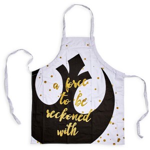 Seven20 Star Wars White Adult Apron - “A Force To Be Reckoned With” - Rebel Design - 1 of 4