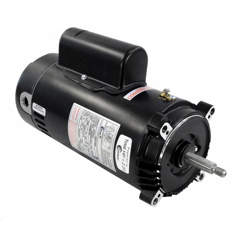 AO Smith Swimming Pool Motor UST1202 C-Face Round Flange 2 HP Brand New, 1 of 6