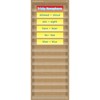 Teacher Created Resources® 14-Pocket Pocket Chart, Burlap Design, 13" x 34" - 2 of 2