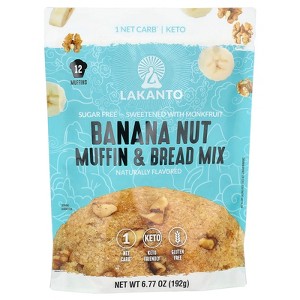 Lakanto Banana Nut Muffin & Bread Mix, 6.77 oz (192 g) - 1 of 2