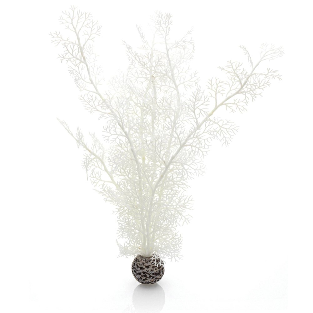 Photos - Aquarium Decoration BiOrb Sea Fan Aquarium Artificial Plants - White - L 