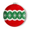 Mr. Christmas Nostalgic Ceramic Christmas Ornament Plate Set - 8" - Set of 4 - 4 of 4