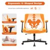 PAGED Modern Office Chair Height Adjustable Gaming Chair with Additional Pillow for Living Room, Home Office - 2 of 4