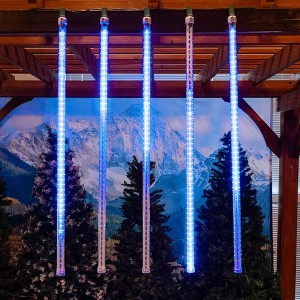 Novelty Lights LED Cascading Meteor Starfall Tube Icicle Light Pack of 5 - 1 of 4