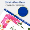 Avery Cards with Scalloped Edges, 5" x 7", Matte White, 100ct - 4 of 4