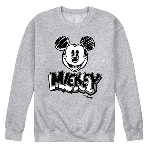 Men's - Disney - Mickey Mouse Graphic Fleece Sweatshirt - 1 of 4