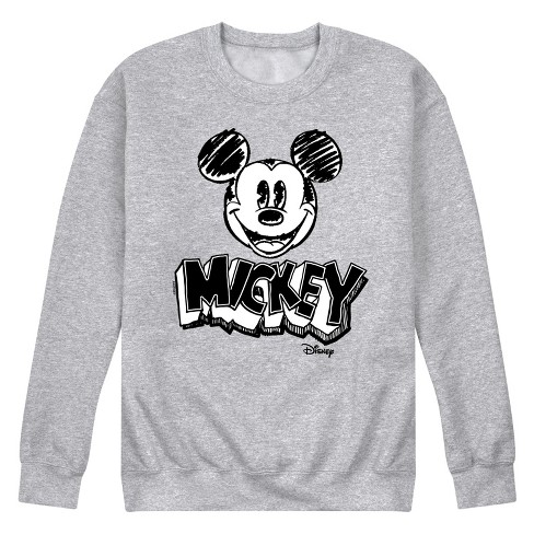 Men's - Disney - Mickey Mouse Graphic Fleece Sweatshirt - image 1 of 4