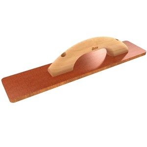 Bon Tool 12-630 Resin Float -Square End 16-inch X 3 1/2-inch Wood Handle - 1 of 2