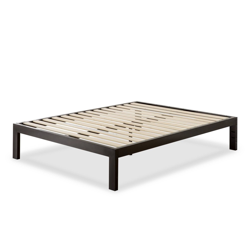 Photos - Bed Zinus Full 14" Lorrick Quick Snap(R) Platform  Frame Black: No Box Spring, Wood Construction, Easy Care 