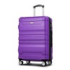 Luggage Sets, 3-Piece Set (20", 24", 28"),  3 Pcs Hardside Lightweight luggage with Spinner Wheels, Travel Suitcases - 2 of 4