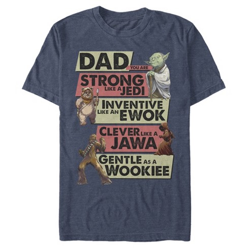 Men's Star Wars Dad You Are Strong Like A Jedi T-Shirt - image 1 of 2