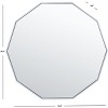 Kyna Decogon Mirror - 36" x 36" - MRR2010 - Safavieh - 4 of 4