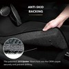 3DMAXpider Kagu Series Custom Multilayer Fir Rubber All-Weather Floor Mat Liner Set for 2018 to 2022 Honda Odyssey Models, Front and Back Row, Black - 2 of 4