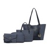 MKF Collection Lippa Tote Crocodile Embossed Vegan Leather Women’s Bag Purse Set by Mia K - 2 of 4