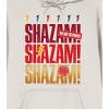 Shazam 2 Fury Of The Gods Repeat Text We Are The Power Long Sleeve Sand Unisex Adult Hooded Sweatshirt - 2 of 2