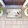 Stupell Industries Winter Cardinals & Dogwood Printed Outdoor Door Mat, design by Danielle Murray, 18"x30" - 4 of 4