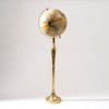 TopComfy Decorative Object Aluminium Table Clock with Compass Design for Elegant Desk Decor, Gold, 12.5"*12"*44" - 3 of 4