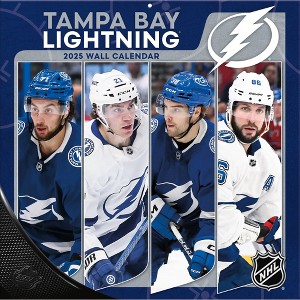 NHL Tampa Bay Lightning 2025 12"x12" Team Wall Calendar - 1 of 4