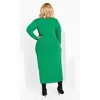 Women's Plus Size Blakely Maxi Dress - jellybean | CITY CHIC - image 3 of 4