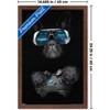 Trends International Reinders: Animals - Gaming Dog Framed Wall Poster Prints - 3 of 4