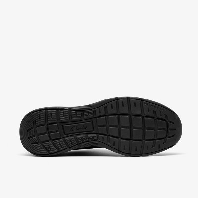 Clarks Mens Motion Trek LT Black Knit Shoes 12 Wide — фото 4