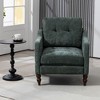 NicBex Modern Chenille Button-Tufted Wide Accent Chairs for Living Room,Comfy Upholstered Arm Chairs Lounge Chair with Sidepocket - 2 of 4