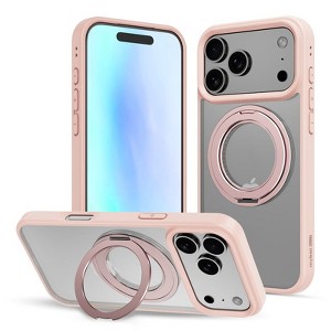 MyBat Pro Lure Series 360° Ring Stand MagSafe Case for Apple iPhone 17 Pro Max - Pink - 1 of 4