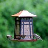 Nature's Way Bird Product Arches Metal Gazebo Novelty Bird Feeder 11.3" - Black/Copper - 3 of 4