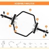 COZONY 2 inch Hex Trap Bar, Heavy Duty 400LB Capacity Deadlift Bar for Weightlifting and Strength Training - 2 of 4