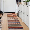 Washable Living Room Rugs Farmhouse Geometric Area Rug Soft No Slip Non-Shedding Carpet for Bedroom Dining Room Home Office - 2 of 4