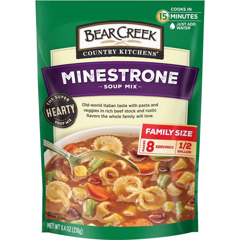 Bear Creek Minestrone Soup Mix - 8.4oz, 1 of 4