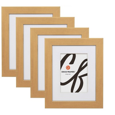 Craig Frames 12x16 Inch Gold Picture Frame Set Matted For An 8x12 Photo ...