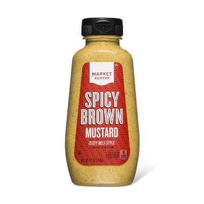 Spicy Brown Mustard - 12oz - Market Pantry™