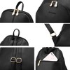 Generic Backpack Purse for Women Casual Shoulder Bag PU Leather Zipper Closure Adjustable Strap - 3 of 4
