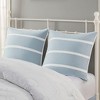Gracie Mills Ramos Coastal Cotton Euro Sham - One Size - Blue - 2 of 3