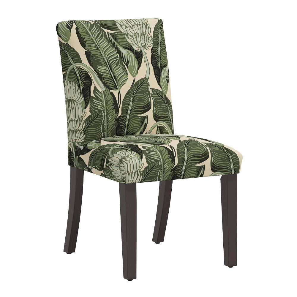 Photos - Chair Skyline Furniture Hendrix Dining  with Botanical Print Olive Green