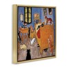 Stupell Industries Cats in Bedroom Classics Parody, 25" x 25" - 3 of 4