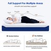 CSBDHome 10 Inch Green Tea Gel Memory Foam Mattress, Cooling Gel Infused Mattress for Pressure Relief, Washable Cover - 4 of 4